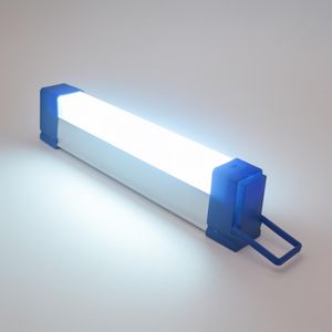 Tube LED / Ampoule Rechargeable Magnétique T715 - Lampe de Secours Anti-Délestage - 3 Niveaux d'Éclairage - Autonomie USB