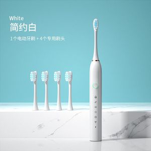Automatic Electric Toothbrush Six-Speed Adult & Children's Universal Soft Bristle Charging Smart Toothbrush for All Ages
