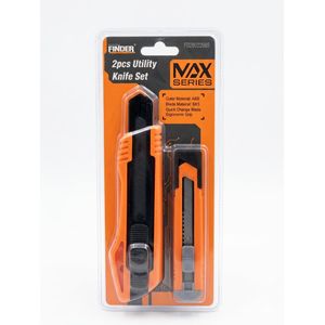 Finder Set de 2 Cutters Professionnels MAX Series – Couteaux Utilitaires Haute Précision
