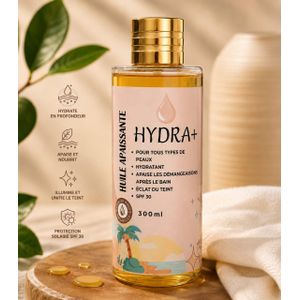 Huile Corporelle Apaisante et Hydratante 100% Naturelle - 300Ml 