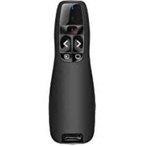 Wireless Pointeur Laser Sans Fil Télécommande De Présentation - Noir