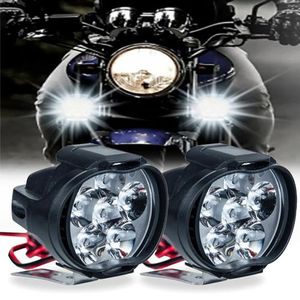 Acheter Projecteur de moto à LED double couleur, 2 pièces, phare LED très  brillant, véhicule électrique externe, projecteur de moto, lumière de  voiture modifiée