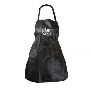 Tablier De Coiffure Barbier Cape Professionnel Ajustable  - Noir 
