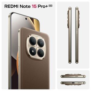 Xiaomi REDMI NOTE 15PRO+ 5G - ROM 256Go - 8Go RAM - 6500 mAh - Mocha Brown
