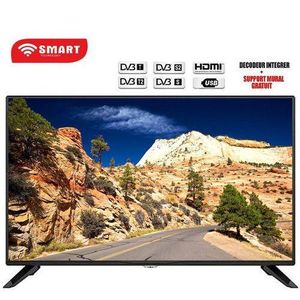 Smart  TV LED - 32 Pouces - Ultra Slim - Full Option - Decodeur Intégré -Noir