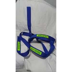 Laisse Pour Chien Police Bleu