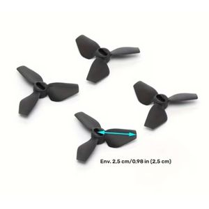 Kit de 4 Helices de Remplacement en Plastique pour Drone Neo