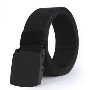 GALUIN Ceinture tactique de sport simple et polyvalente en nylon tressé avec boucle tactique