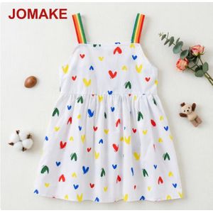 JOMAKE Robe imprimée, robe licou pour fille de 6M à 4 ans