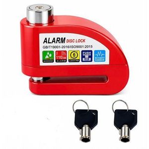 Antivol de Disque avec Alarme 110 dB pour Moto et Scooter