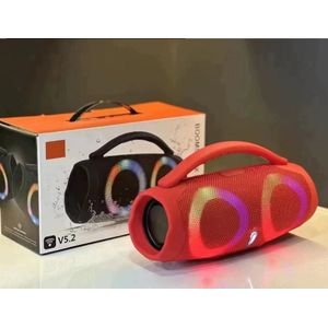 SMART TECHNOLOGY Enceinte portable BOX3 MINI RGB sans fil Bluetooth 5.2, colorée, étanche IPX4, avec subwoofer, Multicolor  pour extérieur, lecteur de musique  