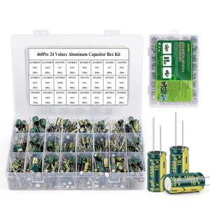460 condensateurs électrolytiques en aluminium haute fréquence (24 spécifications différentes)