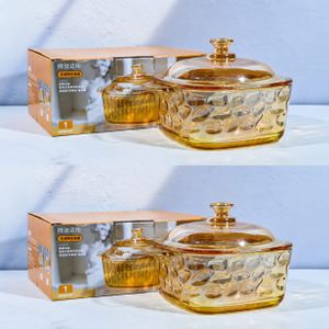 Soupière en verre borosilicate premium 
