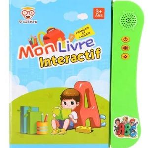 Livre électronique éducatif Interactif Bilingue Pour Enfants En Français Et Anglais
