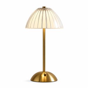 Lampe de Table LED Moderne – Design Élégant Doré