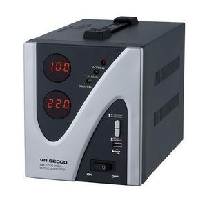 Leader Stabilisateur Automatique De Tension Numérique - VR-S1000 - 1000 Va - gris
