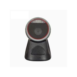Lecteur de code-barres à capteur global USB,scanner de codes-barres omnidirectionnel - Noir