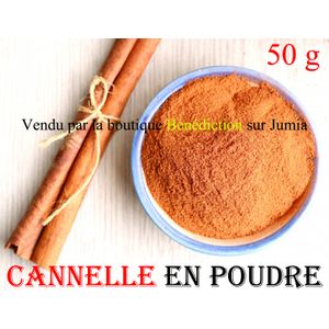 Generic Poudre De Cannelle Bio - 50 Grs - Prix pas cher