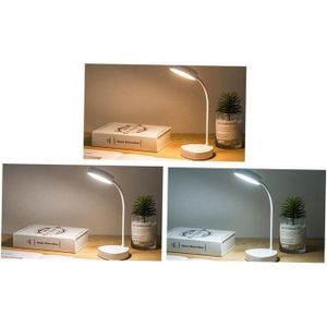 Chic Lampe De Table Flexible 3 Modes De Luminosité Pour Bureau à Allumage Tactile