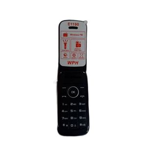 Téléphone à Clapet E1190 -Dual Sim -Noir