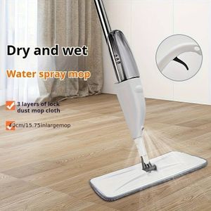 Balai à Main Vaporisateur, Balai à Main Pour Sol, Balai Humide Et Sec, Outil De Nettoyage Ménager