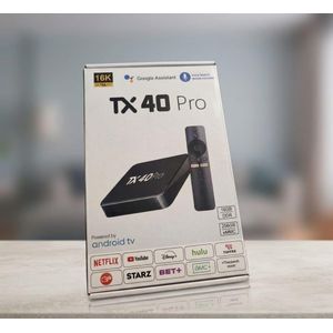 TX TX40 Pro  Android Smart TV Box 12K Ultra HD