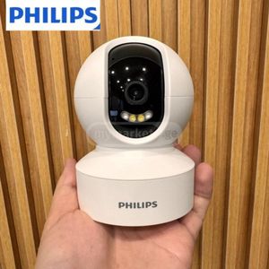 Philips PHILIPS-CAMERA INTELLIGENTE 360° FULL HD 1080P,VISION NOCTURNE,AUDIO BIDIRECTIONNEL,DETECTION DE MOUVEMENT,CONTROLE À DISTANCE VIA SMARTPHONE(Iphone,Android),WIFI 2.4GHZ,CARTE MICRO SD
