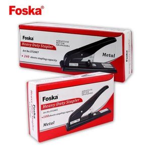 FOSKA Agrafeuse robuste – Capacité 200 feuilles