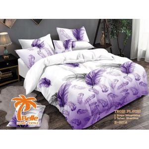 Belle  Lot de 1 Draps et 2 Taies - Confort et Élégance pour Lit 3 Places