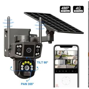 CALUS Caméra énergie solaire 4G 