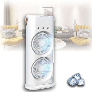 Mini climatiseur ventilateur portable  et rechargeable 