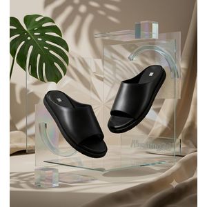 Sandale en simili cuir