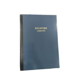 Registre Courrier Arrivée - Bleu