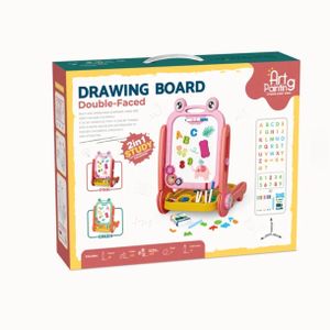 Tableau de Dessin Double Face 2-en-1 pour Enfants