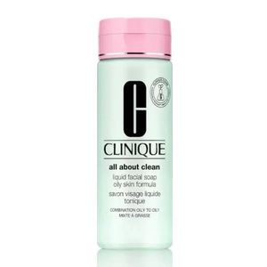 Clinique  Savon Visage Liquide Doux pour peau mixte à grasse 200 ML