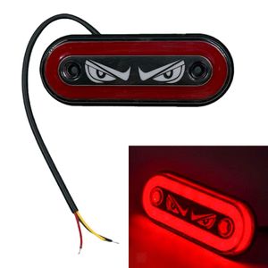 2pcs LED 24V Feux latéraux de camion, feux de position de voiture, feux arrière d'avertissement de sécurité