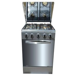 Smart  TECHNOLOGY Cuisinière - Gaz 4 Feux Avec Four STC-5050S - Inox