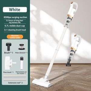 3 En 1 Sans Fil Aspirateur Portable Trois Têtes Blanc