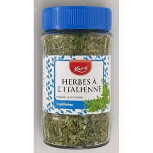 Epices,  grand pot HERBES A L'ITALIENNE  lyophilisé séché  Kania, 16g,