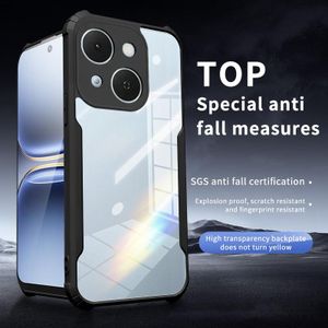 Coque pour téléphone itel A50C, coque en acrylique résistante aux chutes avec airbags