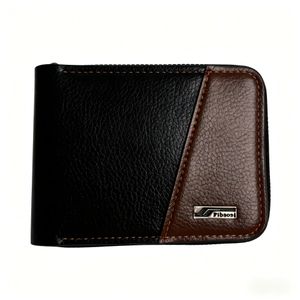 Portefeuilles pochettes zippées porte-cartes élégants porte-monnaie porte-cartes d'identité sacs multifonctionnels sacs en cuir sacs business petits sacs