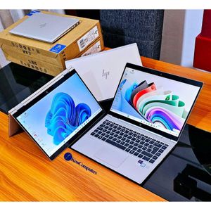 Hp HELIBOOK X360 830 G8 - Intel® Core™ i7- 32Go de RAM- 512Go Ssd - Clavier Rétro-éclairé - France d’origine - Écran lcd touch 13,3’’- Empreinte - Win 10 - light silver - (remis a neuf)