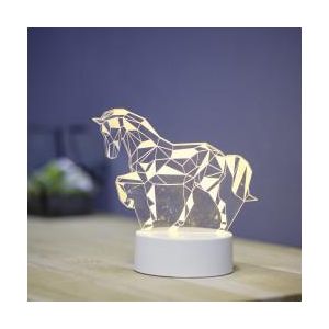 Veilleuse en cheval Led 3D
