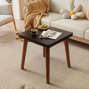 Belle Table d'appoint marron en bois tendance 