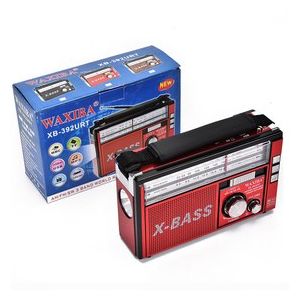 XB- 392URT - Radio Portable Avec Ecran - Rouge