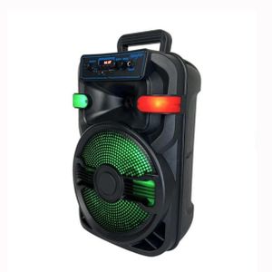 Baffle Bluetooth Portable LED – Haut-Parleur Rechargeable Puissant