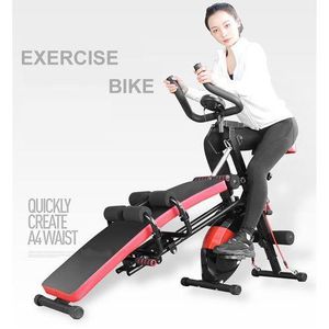 Banc D'entraînement Du Dos - Haltères - Vélo De Rotation D'appartement - 5 Inclinaisons Réglables
