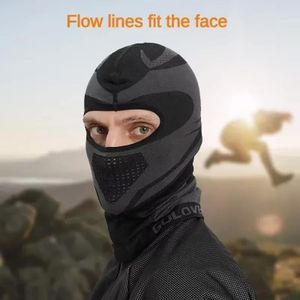 Cagoule respirante à haute élasticité pour casques de vélo, motos, sports de plein air et masques de ski
