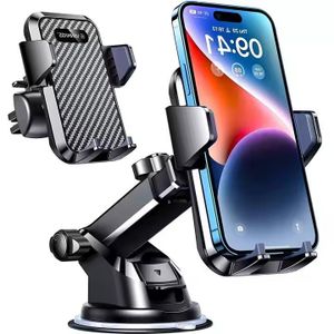 ABS Support de Téléphone Portable Universel 2024 pour Gros Camions, Fixation à Ventouse Étendue Antichoc, pour Navigation GPS