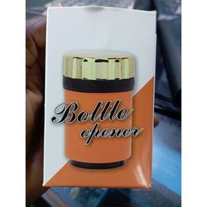 Ouvre-bouteille De Bière Automatique En Acier Inoxydable -Noir/rouge